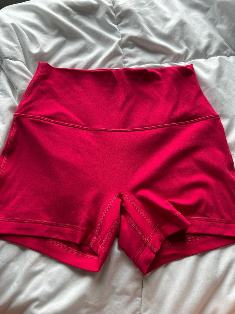 Lululemon Hot Pink Align Shorts Size 8 - Picture 2 of 4